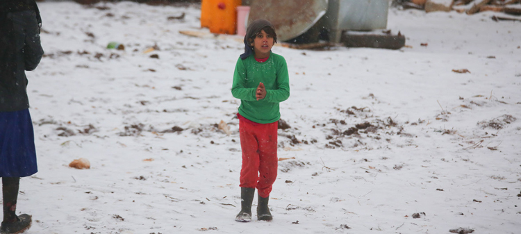 Los refugiados sirios no tienen adnde ir, ni pueden casi sobrevivir en los campamentos