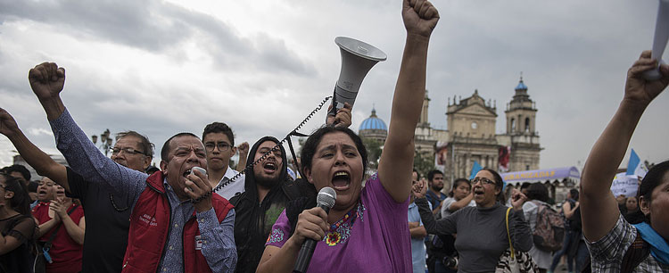 Noticia de Almera 24h: Guatemala: Alerta roja por amenazas a la justicia y los derechos humanos
