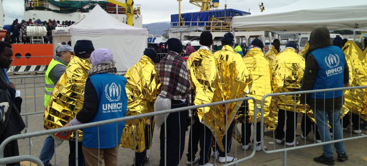 Noticia de Almera 24h: Horrorizada, la ONU pide que se reanuden las operaciones de rescate de migrantes en el Mediterrneo